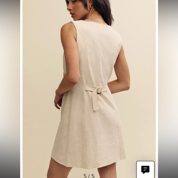 Farrah Tailored Sleeveless Minidress - Picture 5 of 5